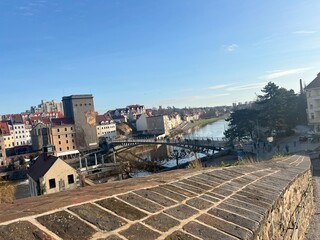 The narrow streets of Görlitz showcase its historical charm with cobbled lanes, colorful facades, and stunning cityscapes that evoke a timeless atmosphere.