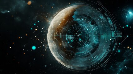 Wall Mural - a look into the universe 15
