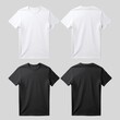 © Rawpixel.com - Black white t shirt design element