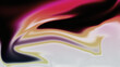 © ikhwan - Soft, flowing abstract forms with blended colors of pink, black, white, and beige, creating a smooth gradient effect. The shapes evoke a sense of fluid motion and a gentle, dreamlike atmosphere