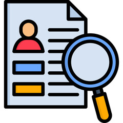 Sticker - Cv Review Icon