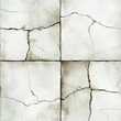 © Thanawin - Cracked weathered tiles with visible crevices and signs of age, perfect for textures and backgrounds.