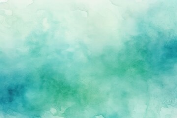 Sticker - Blue green watercolor backgrounds turquoise texture.