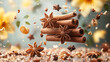 © Hanna - Aromatic Composition Featuring star anise and cinnamon sticks