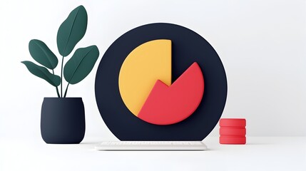 Leinwandbilder - Comprehensive Data Analytics Dashboard Offering Insights into Customer Demands and Market Trends for Strategic Business Planning and Decision Making