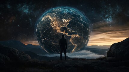 Wall Mural - a look into the universe 51