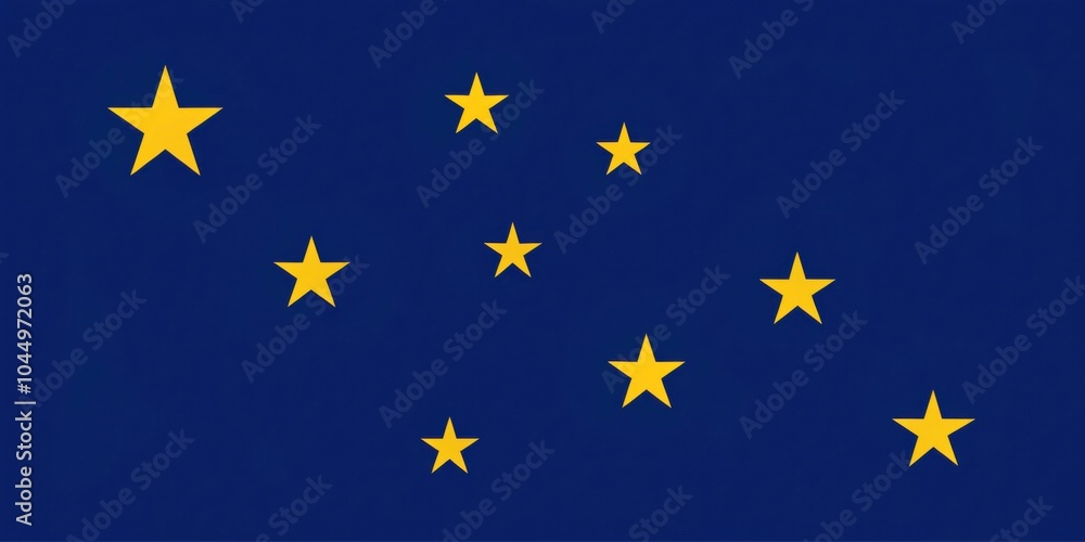 Alaska state flag featuring the Big Dipper and North Star , Alaska ...