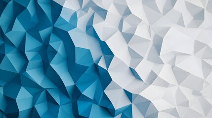 Leinwandbilder - Sparkling Polygonal Mesh in 3D Abstract Digital Background Perfect for Futuristic Tech Concept Landing Page Design and Modern Graphic