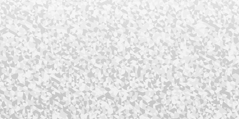 White and gray polygon Mosaic triangle overlap texture background. Vector geometric seamless gray, white cube square low polygon background. abstract surface creative diamond pattern corporate.