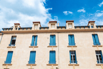 Wall Mural - Classic building in Narbonne or Narbona, Occitanie, France