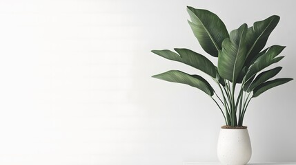 isolated indoor plants white background copy space.