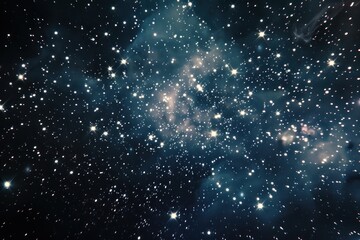 Wall Mural - stunning star-filled night sky