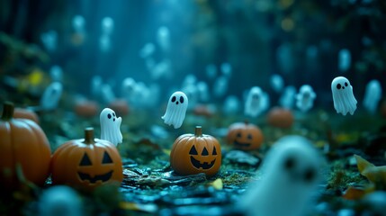 Wall Mural - halloween background wallpaper 