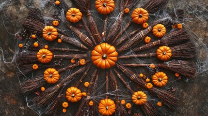 Wall Mural - halloween background wallpaper 