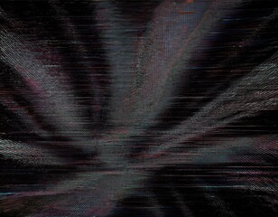 Wall Mural - abstract broken or no signal television tv or computer screen glitch with noisy grain and scanlines background overlay generative ai