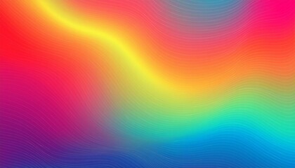 Wall Mural - abstract gradient rainbow color background