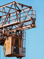 crane on the construction site