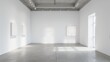 © Trust Fish - Contemporary Art Gallery With Minimalistic Installation and Play of Shadows