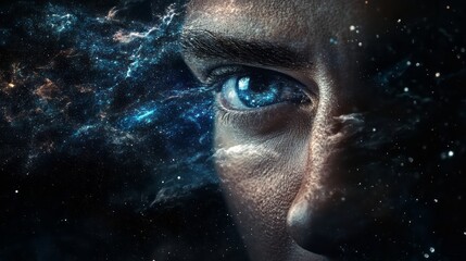 Wall Mural - space in the human mind 21