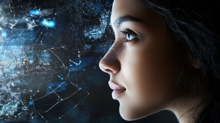 Wall Mural - space in the human mind 39