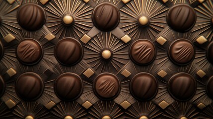 Wall Mural - Chocolate candies
