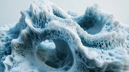 Wall Mural - this is about using artificial intelligence (ai) to create 3d designs and visuals. it involves abstr