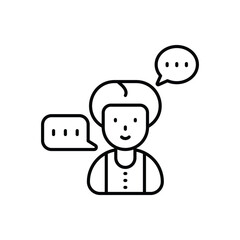 Communication  vector icon