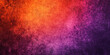 © AI_images - Rich orange and purple grainy gradient abstract background, featuring noise texture for a dynamic poster header or backdrop design with bold hues