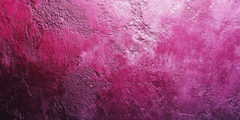Wall Mural - abstract background with a rough texture fading from electric pink to deep magenta. add light, grain