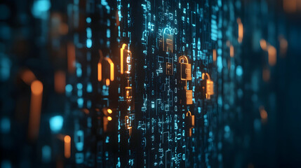 Digital key network representing 