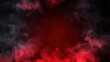 © JK_kyoto - Abstract smoky texture with swirling red and black hues, creating a mysterious and dramatic atmosphere.