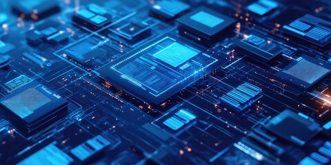 Fototapete - Document Management System (DMS), online documentation database and process automation to efficiently manage files, knowledge and documentation in enterprise with ERP. Co