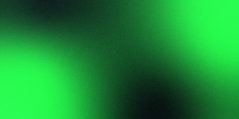 Leinwandbilder - Abstract luxury gradient with Glowing green grainy texture. Textured with rough grain, noise, and bright spots. Green & Blue dark grainy gradient noise glowing texture ombre effect.