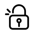 © a-riso - Lock Icon Vector Symbol Design Illustration