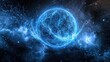 © Omias - Glowing Energy Sphere in Space with Dynamic Effects