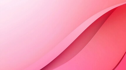 Photo of, Pink background with clean gradients and modern design elements for banner template, white space in the center of the page for text