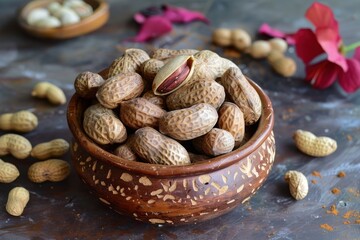 Wall Mural - Groundnut also known as monkey nut