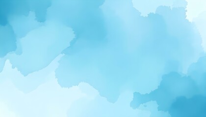 Wall Mural - Blue watercolor background. Abstract hand paint square stain backdrop. White and blue color frozen ice surface design abstract background. 