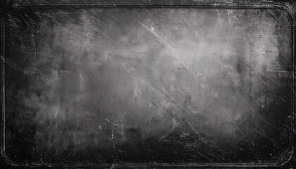 Leinwandbilder - Vintage Grunge Metal Texture. Distressed, Scratched Surface with Film Grain and Industrial Wear for Posters, Dark Aesthetic Projects, Cinematic Overlays, and Retro Urban Design Themes