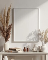 Canvas Print - Mockup Frame Interior Design.