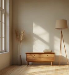 Canvas Print - Minimalist Living Room.