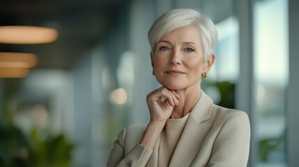 Wall Mural - The Confident Businesswoman Portrait