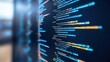 © AIsofeel - Close-up of colorful code lines on a screen for programming and technology themes.