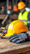 © Jiraphat.N - Safety gear essentials a close-up of protective equipment in the workplace