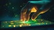 © Studio Nova - The Hand Touching Digital Tablet