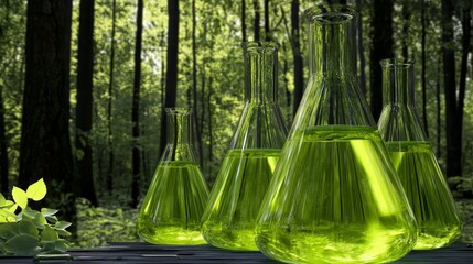 Aufkleber - Biotechnology for eco-friendly manufacturing processes. Green chemistry processes for eco-friendly manufacturing.