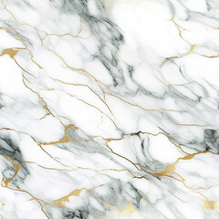 Wall Mural - seamless white gold marble texture pattern background with high resolution design for cover book or 