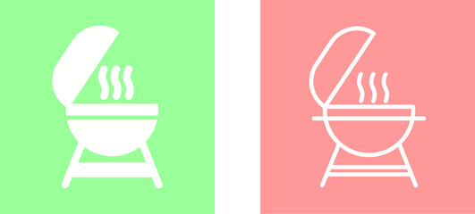 Sticker - Bbq Vector Icon