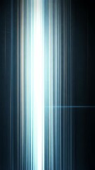 Wall Mural - expanding light streaks creating a horizontal flow