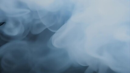 Wall Mural - Witness ethereal beauty low mist steam gently gliding frame mesmerizing 4K footage captures delicate movement fog envelops ground perfect creating serene atmosphere smog vapour smoke alpha blowing